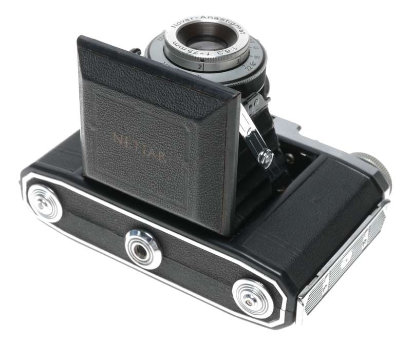 Zeiss Ikon Nettar II 517/16 Folding Camera Novar 1:6.3 f=75mm