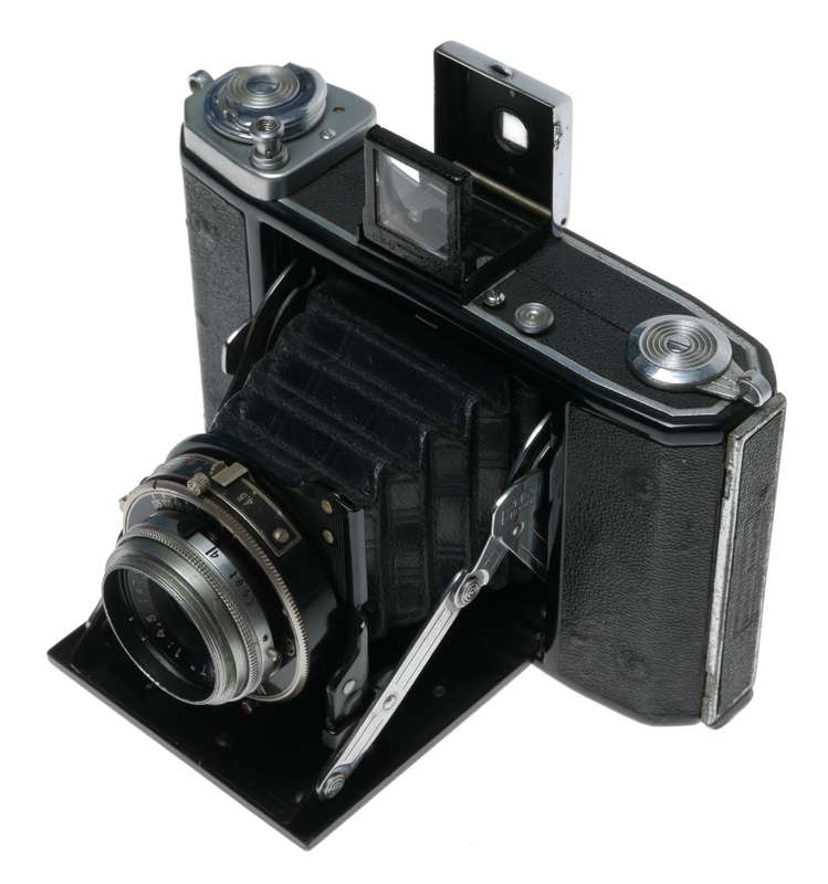 Zeiss Ikon Ikonta B 521/16 Pre-War Folding Film Camera Novar 1:4.5 f=7.5cm