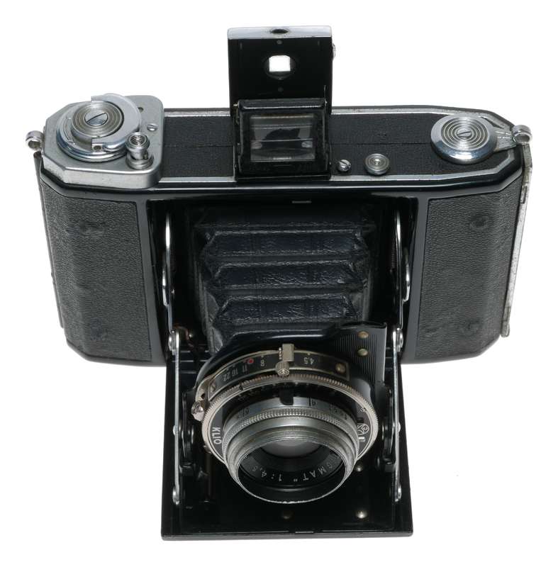 Zeiss Ikon Ikonta B 521/16 Pre-War Folding Film Camera Novar 1:4.5 f=7.5cm