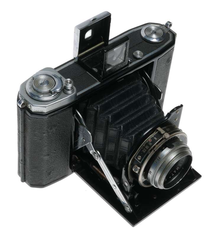 Zeiss Ikon Ikonta B 521/16 Pre-War Folding Film Camera Novar 1:4.5 f=7.5cm