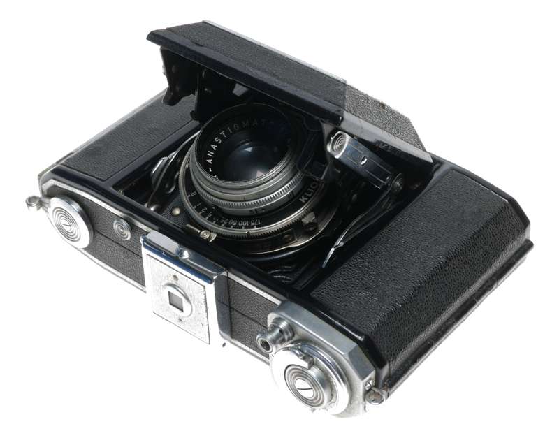 Zeiss Ikon Ikonta B 521/16 Pre-War Folding Film Camera Novar 1:4.5 f=7.5cm