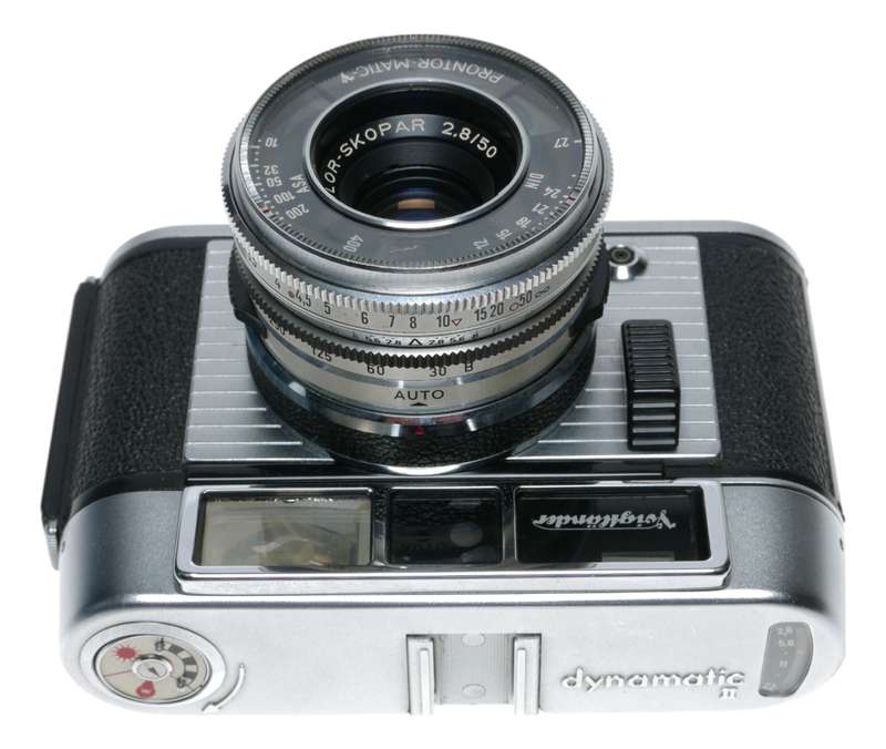 Voigtlander 138/21 Dynamatic II Deluxe Camera Color-Skopar 2.8/50