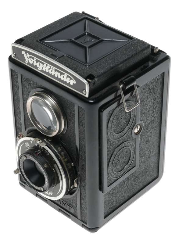Voigtlander Brillant V6 TLR 6x6 Film Camera Voigtar 1:6.3/7.5cm