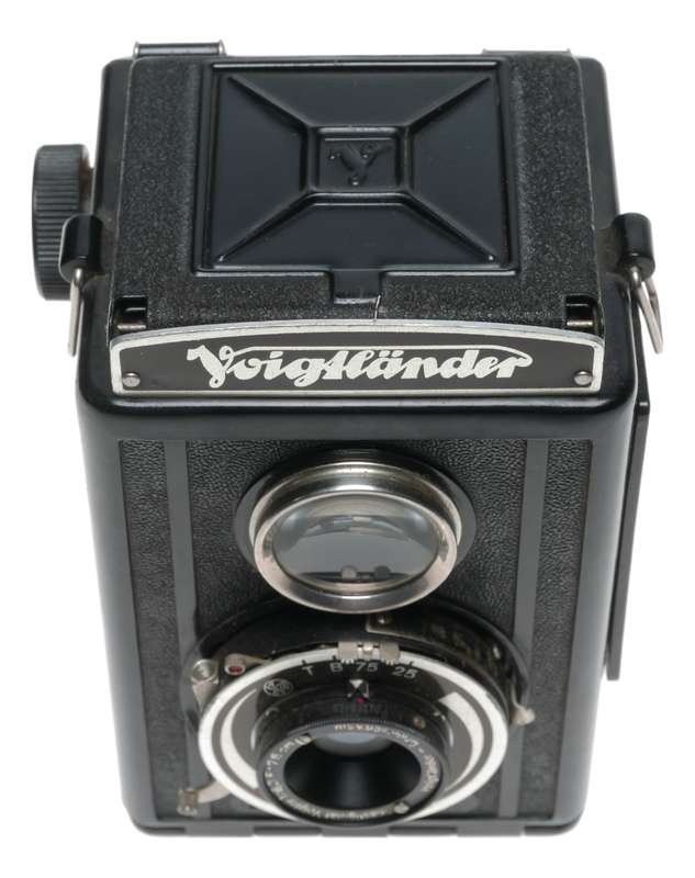 Voigtlander Brillant V6 TLR 6x6 Film Camera Voigtar 1:6.3/7.5cm