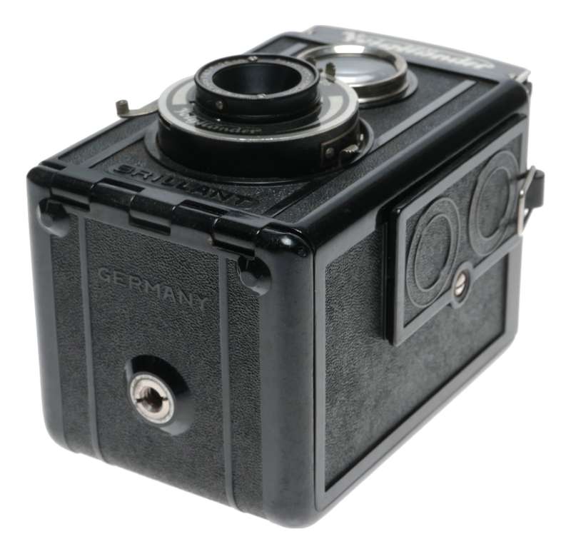 Voigtlander Brillant V6 TLR 6x6 Film Camera Voigtar 1:6.3/7.5cm