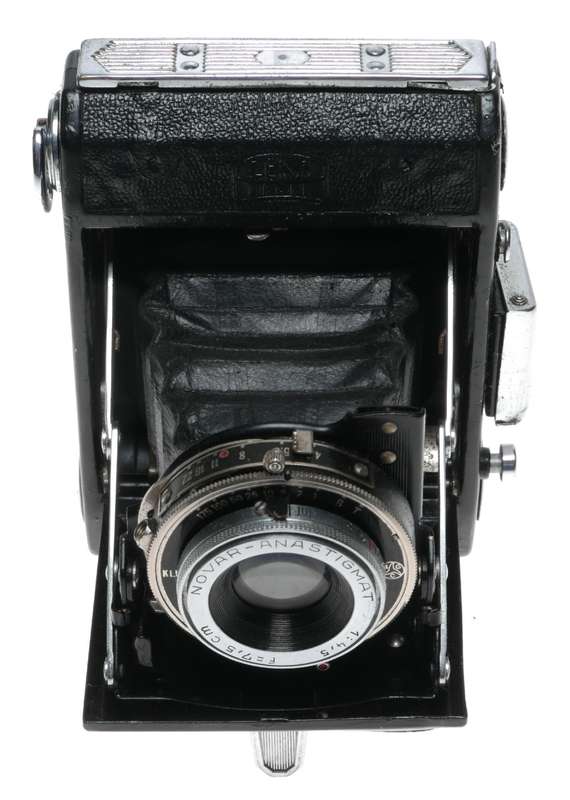 Zeiss Ikon Nettar 515 Medium Format Folding Camera Novar 1:4.5/7.5cm