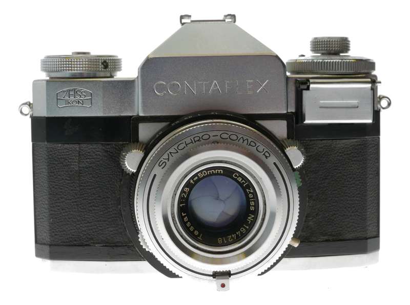 Zeiss Ikon 862/24 Contaflex IV 35mm Film SLR Camera Tessar 2.8/50