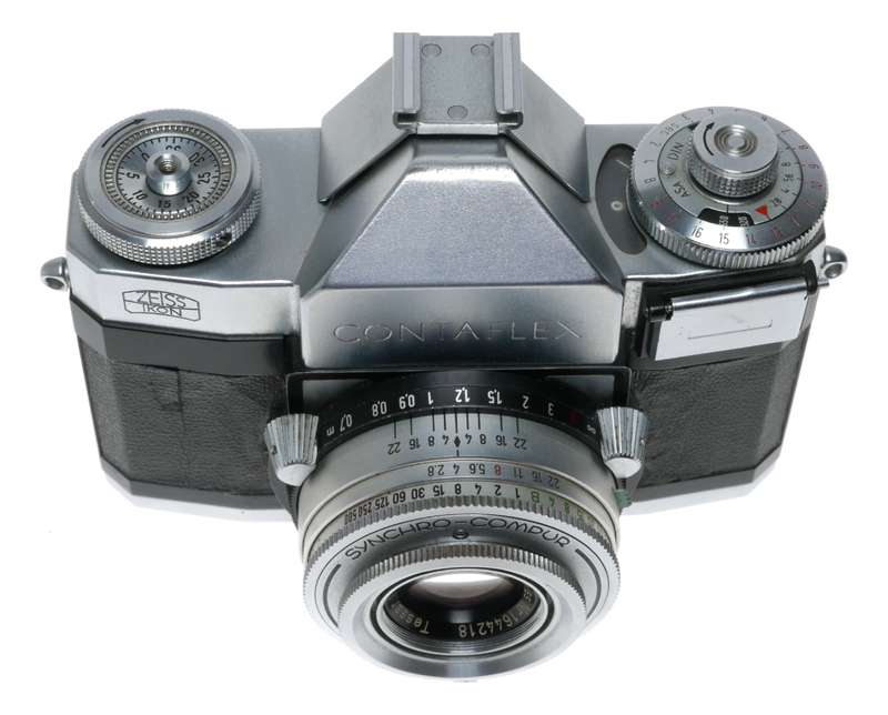 Zeiss Ikon 862/24 Contaflex IV 35mm Film SLR Camera Tessar 2.8/50