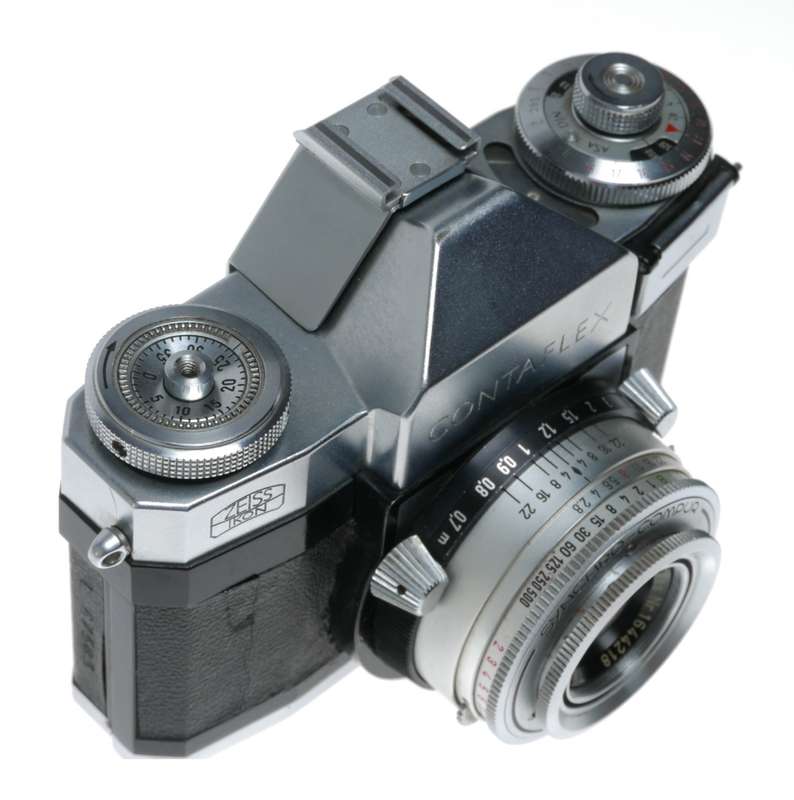 Zeiss Ikon 862/24 Contaflex IV 35mm Film SLR Camera Tessar 2.8/50