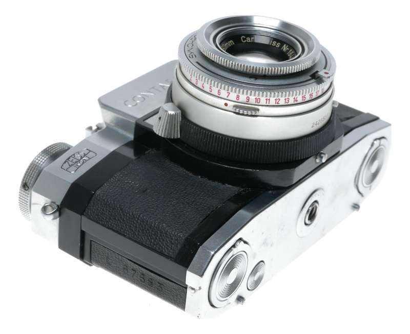 Zeiss Ikon 862/24 Contaflex IV 35mm Film SLR Camera Tessar 2.8/50