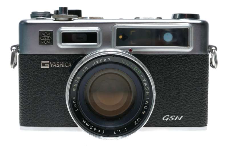 Yashica GSN Electro 35 Film Camera Color-Yashinon DX 1:1.7/45mm