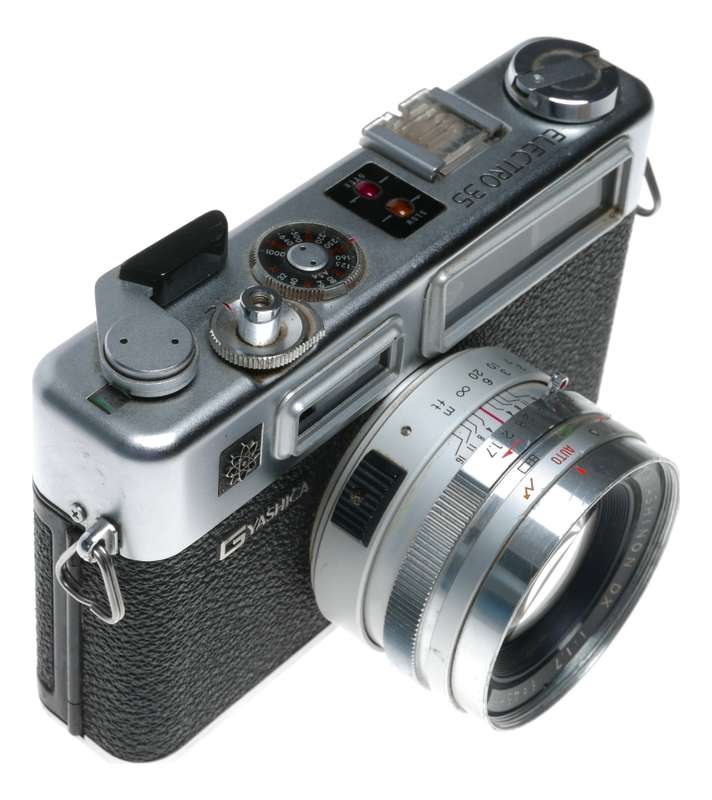 Yashica GSN Electro 35 Film Camera Color-Yashinon DX 1:1.7/45mm