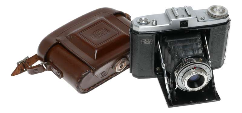 Zeiss Ikon Nettar II 517/16 6x6 Folding Camera Novar 1:6.3/7.5cm Vario