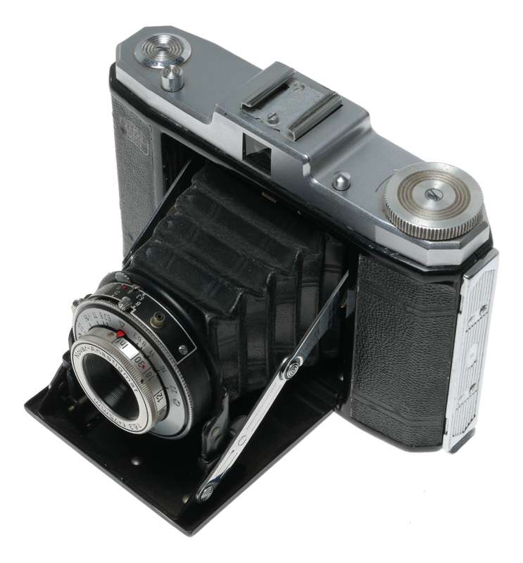 Zeiss Ikon Nettar II 517/16 6x6 Folding Camera Novar 1:6.3/7.5cm Vario
