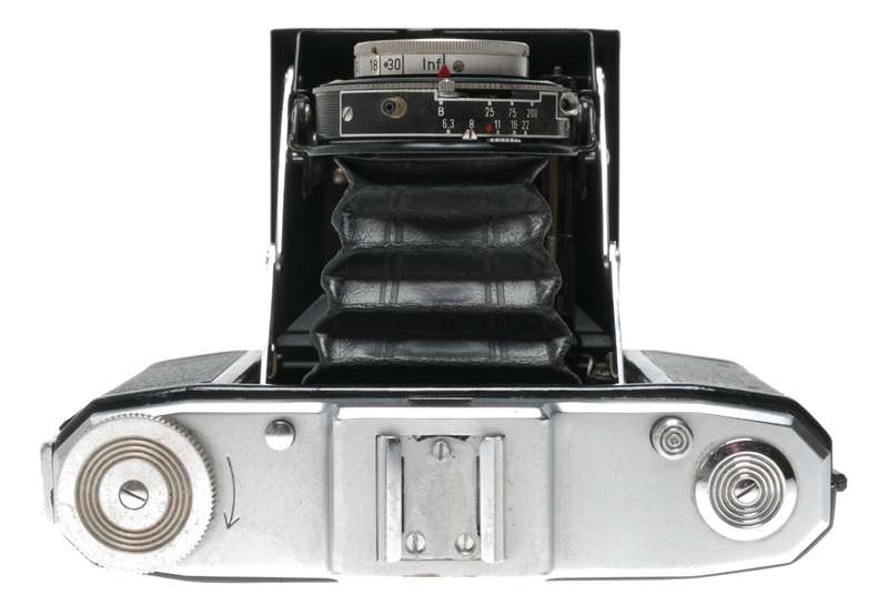 Zeiss Ikon Nettar II 517/16 6x6 Folding Camera Novar 1:6.3/7.5cm Vario