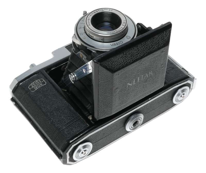 Zeiss Ikon Nettar II 517/16 6x6 Folding Camera Novar 1:6.3/7.5cm Vario