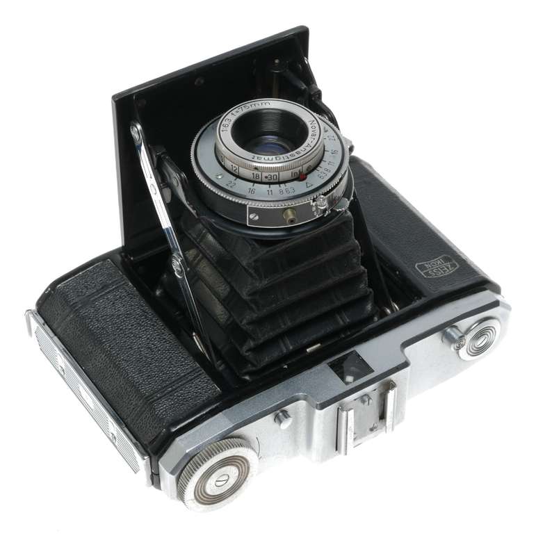 Zeiss Ikon Nettar II 517/16 6x6 Folding Camera Novar 1:6.3/7.5cm Vario