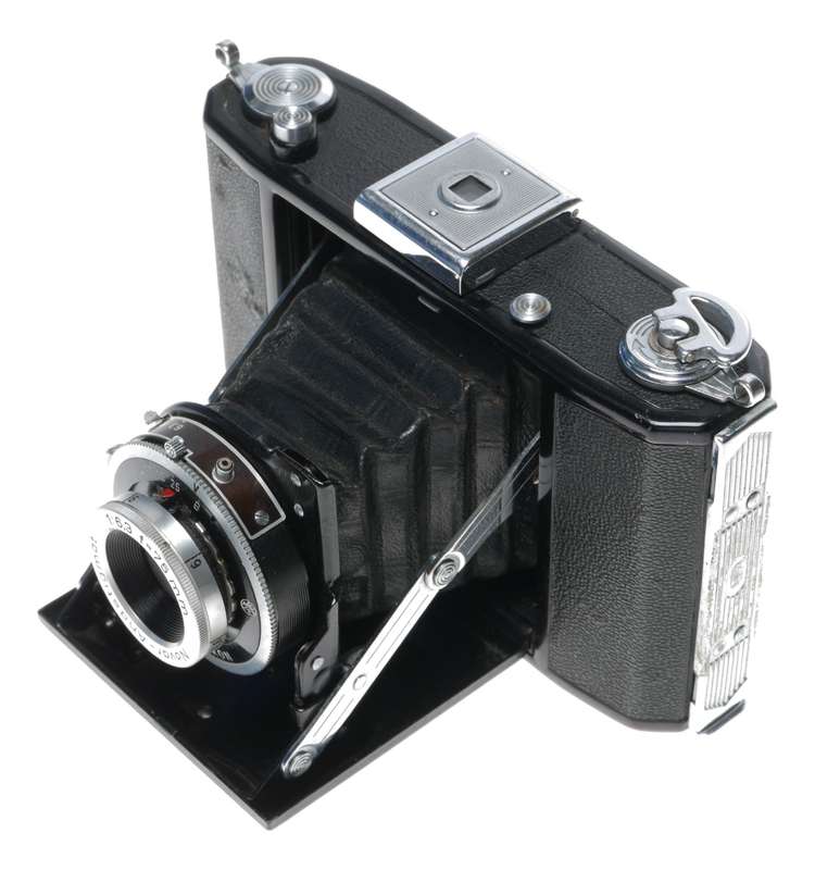 Zeiss Ikon Nettar 515/16 Postwar Folding Camera Vario Novar 1:6.3/75mm