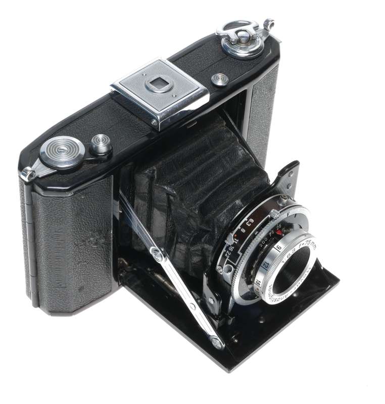 Zeiss Ikon Nettar 515/16 Postwar Folding Camera Vario Novar 1:6.3/75mm