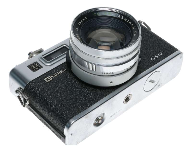 Yashica GSN Electro 35 Film Camera Color-Yashinon DX 1:1.7/45mm