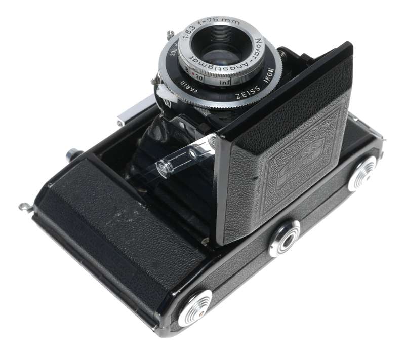 Zeiss Ikon Nettar 515/16 Postwar Folding Camera Vario Novar 1:6.3/75mm