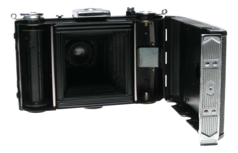 Zeiss Ikon Nettar 515/16 Postwar Folding Camera Vario Novar 1:6.3/75mm