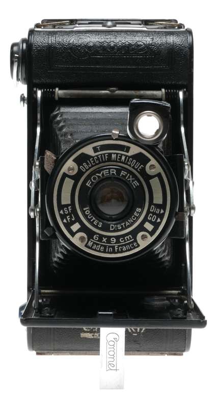Coronet 6x9cm Folding Roll Film Camera France Art Deco