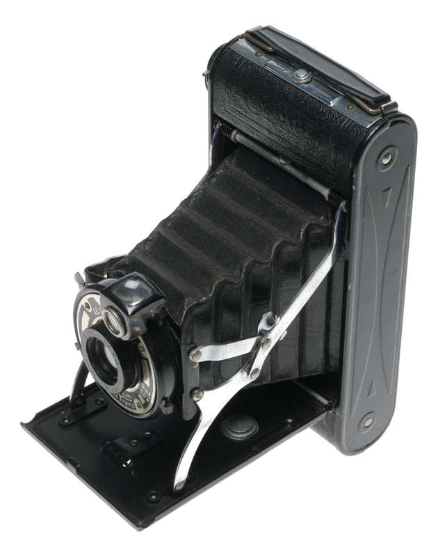 Coronet 6x9cm Folding Roll Film Camera France Art Deco
