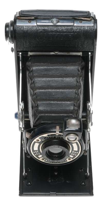 Coronet 6x9cm Folding Roll Film Camera France Art Deco
