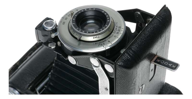 Kodak Vigilant Six-20 Folding 6x9 Film Camera f:6.3/105mm Art Deco