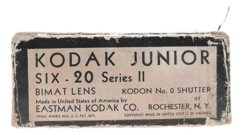 Kodak Junior Six-20 Series II Folding Camera Bimat Lens in Box