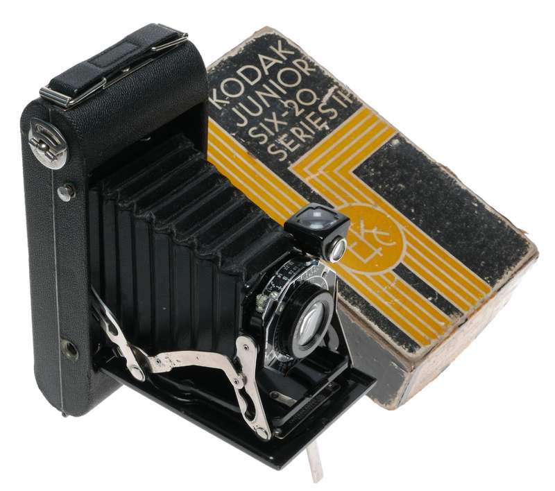 Kodak Junior Six-20 Series II Folding Camera Bimat Lens in Box