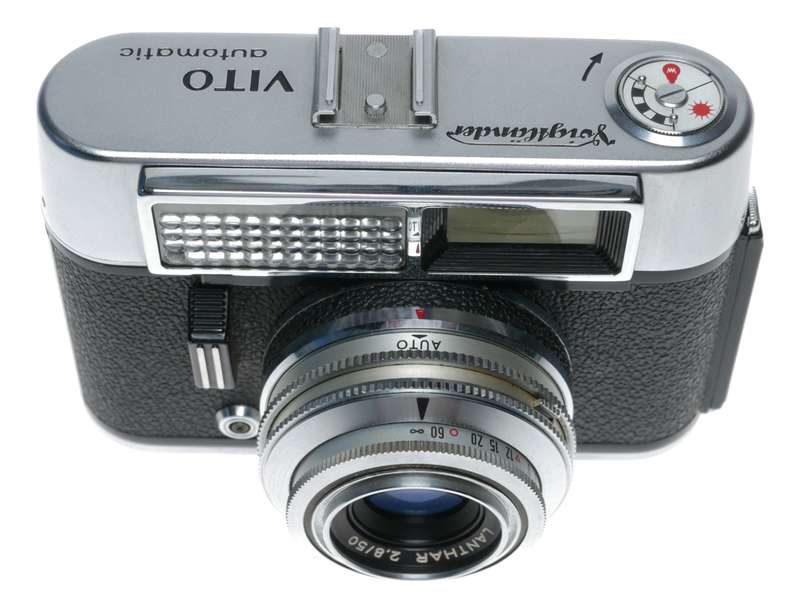 Voigtlander Vito Automatic 35mm Film Camera Lanthar 1:2.8/50