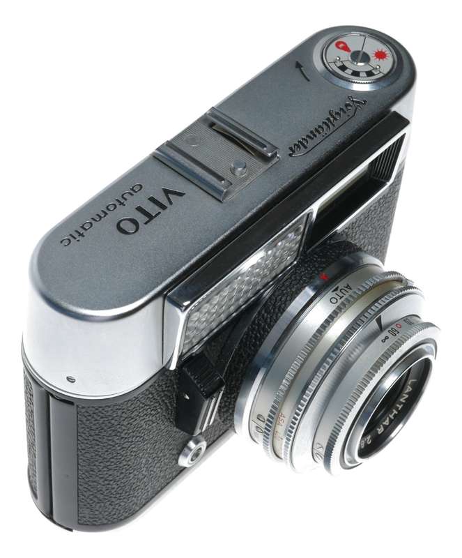 Voigtlander Vito Automatic 35mm Film Camera Lanthar 1:2.8/50