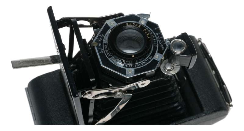 Kodak Junior Six-20 Series II Folding Camera Bimat Lens in Box
