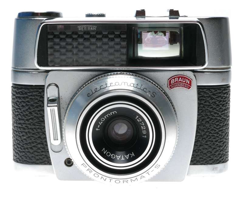 Braun Paxette Electromatic IIS Viewfinder Camera Katagon f=40mm