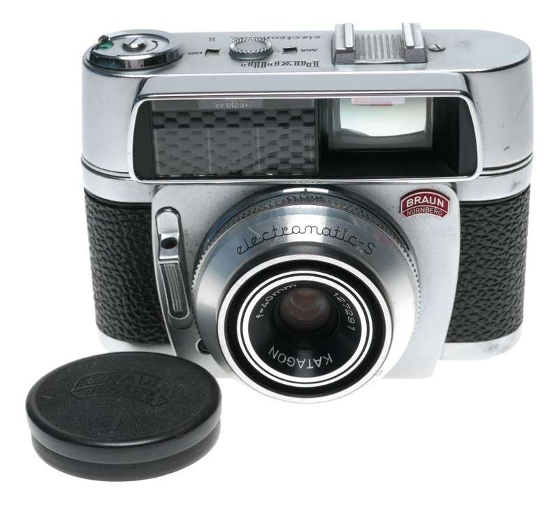 Braun Paxette Electromatic IIS Viewfinder Camera Katagon f=40mm