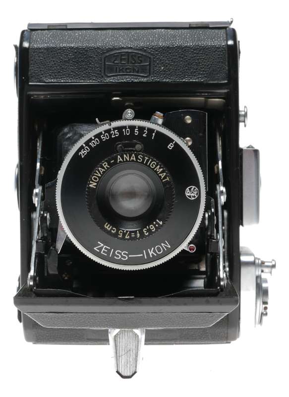 Zeiss Ikon Ikonta 521 4.5x6 Film Folding Camera Novar 6.3/7.5cm