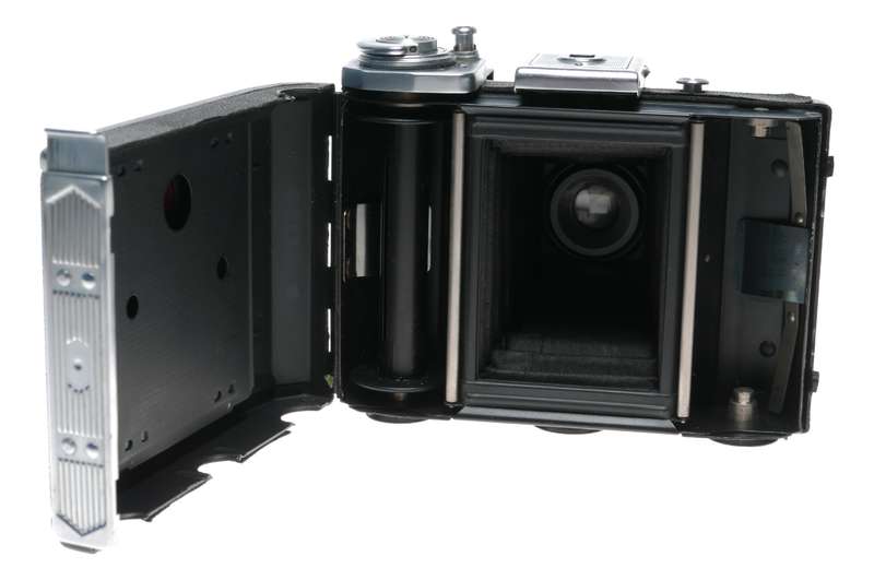Zeiss Ikon Ikonta 521 4.5x6 Film Folding Camera Novar 6.3/7.5cm
