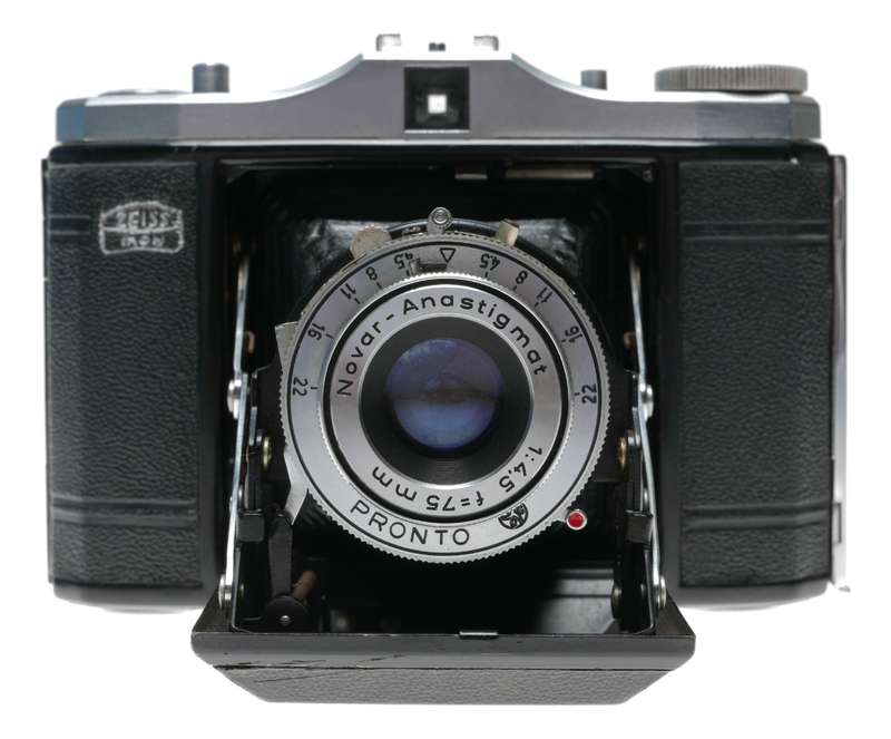 Zeiss Ikon Nettar 517/16 6x6 Folding Camera Novar 1:4.5 f=75mm