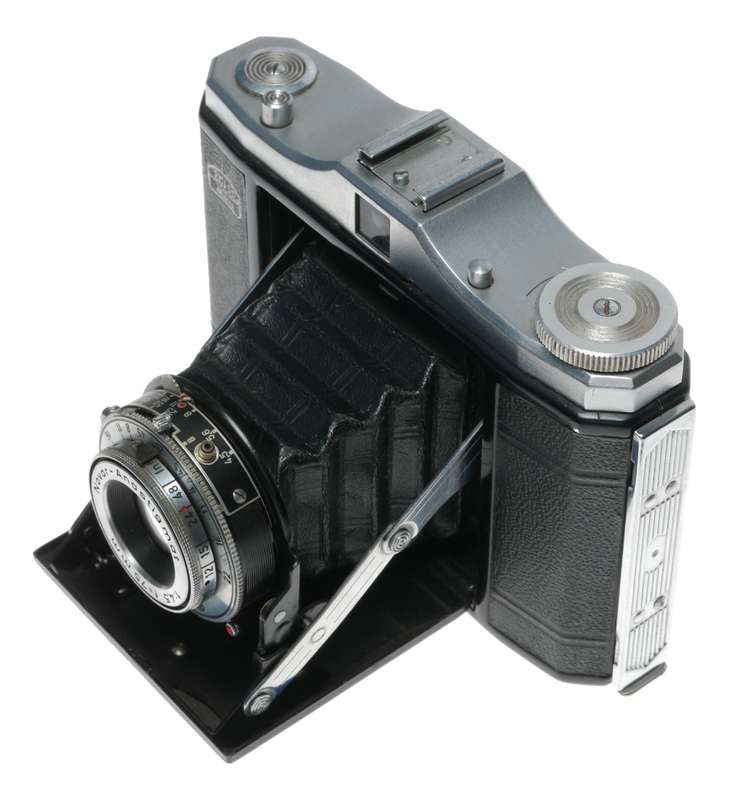 Zeiss Ikon Nettar 517/16 6x6 Folding Camera Novar 1:4.5 f=75mm