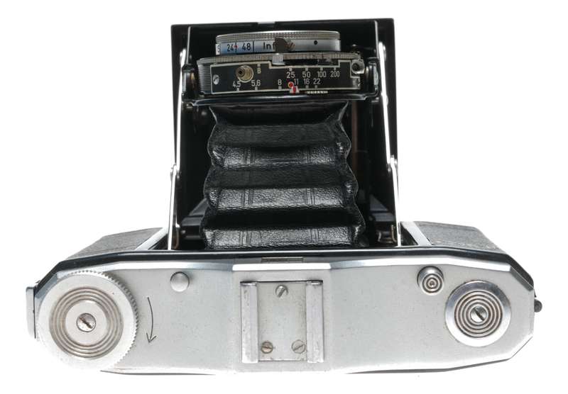 Zeiss Ikon Nettar 517/16 6x6 Folding Camera Novar 1:4.5 f=75mm