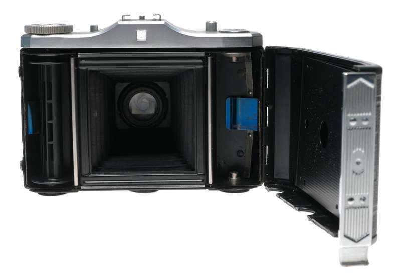 Zeiss Ikon Nettar 517/16 6x6 Folding Camera Novar 1:4.5 f=75mm