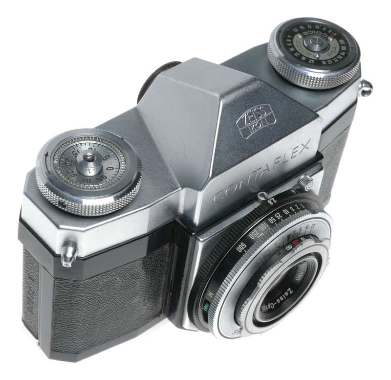 Zeiss Ikon Contaflex 861/24 35mm SLR Camera Opton Tessar 1:2.5/45mm