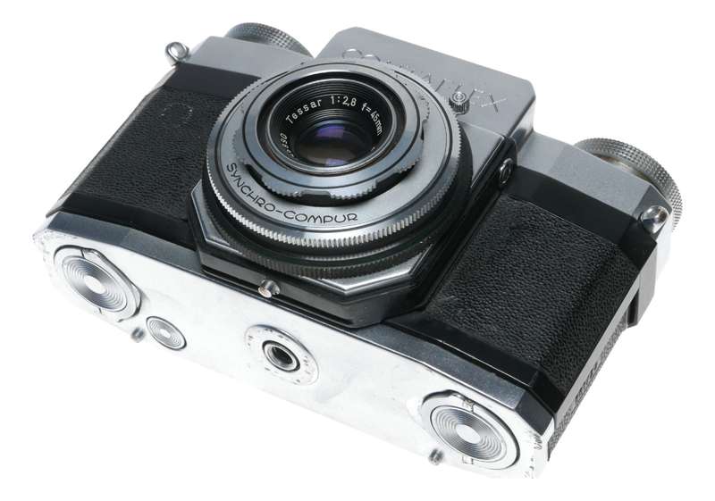 Zeiss Ikon Contaflex 861/24 35mm SLR Camera Opton Tessar 1:2.5/45mm