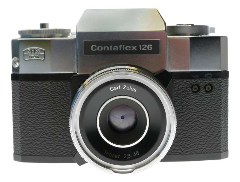 Zeiss Contaflex 126 Cartridge Film SLR Camera Tessar 2.8/50