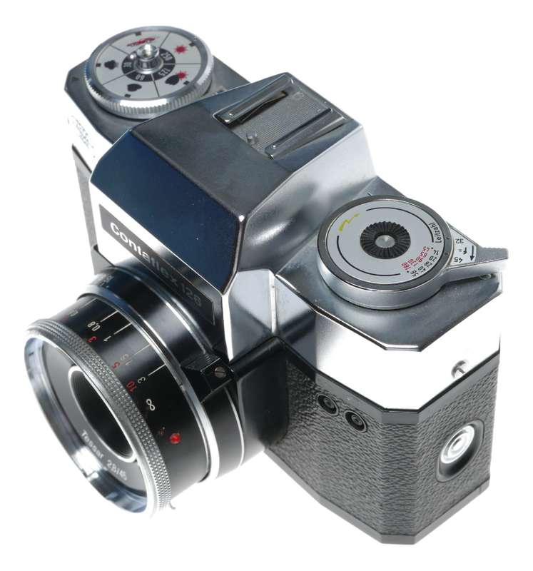 Zeiss Contaflex 126 Cartridge Film SLR Camera Tessar 2.8/50