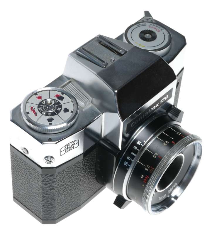 Zeiss Contaflex 126 Cartridge Film SLR Camera Tessar 2.8/50