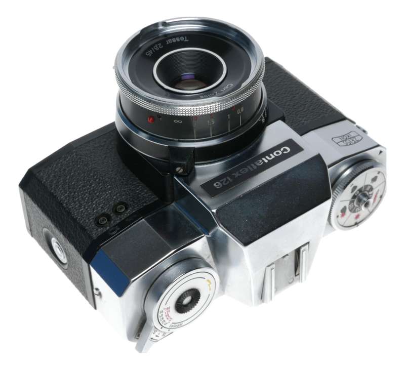 Zeiss Contaflex 126 Cartridge Film SLR Camera Tessar 2.8/50