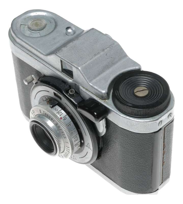 Zeiss Ikon VEB Taxona 24x24 Film Camera Tessar 3.5/37.5cm